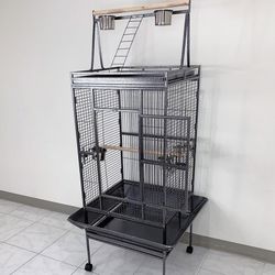 $155 (Brand New) Large 68” parrot bird cage for parakeets cockatiel chinchilla conure cockatoo lovebird parakeet 