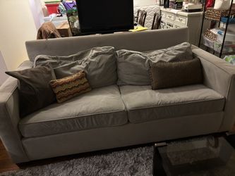 West Elm brand Grey Love Seat