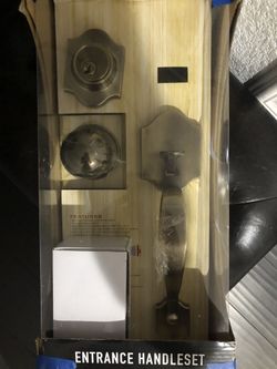 FS: NIB Beautiful 3 piece entrance lock set