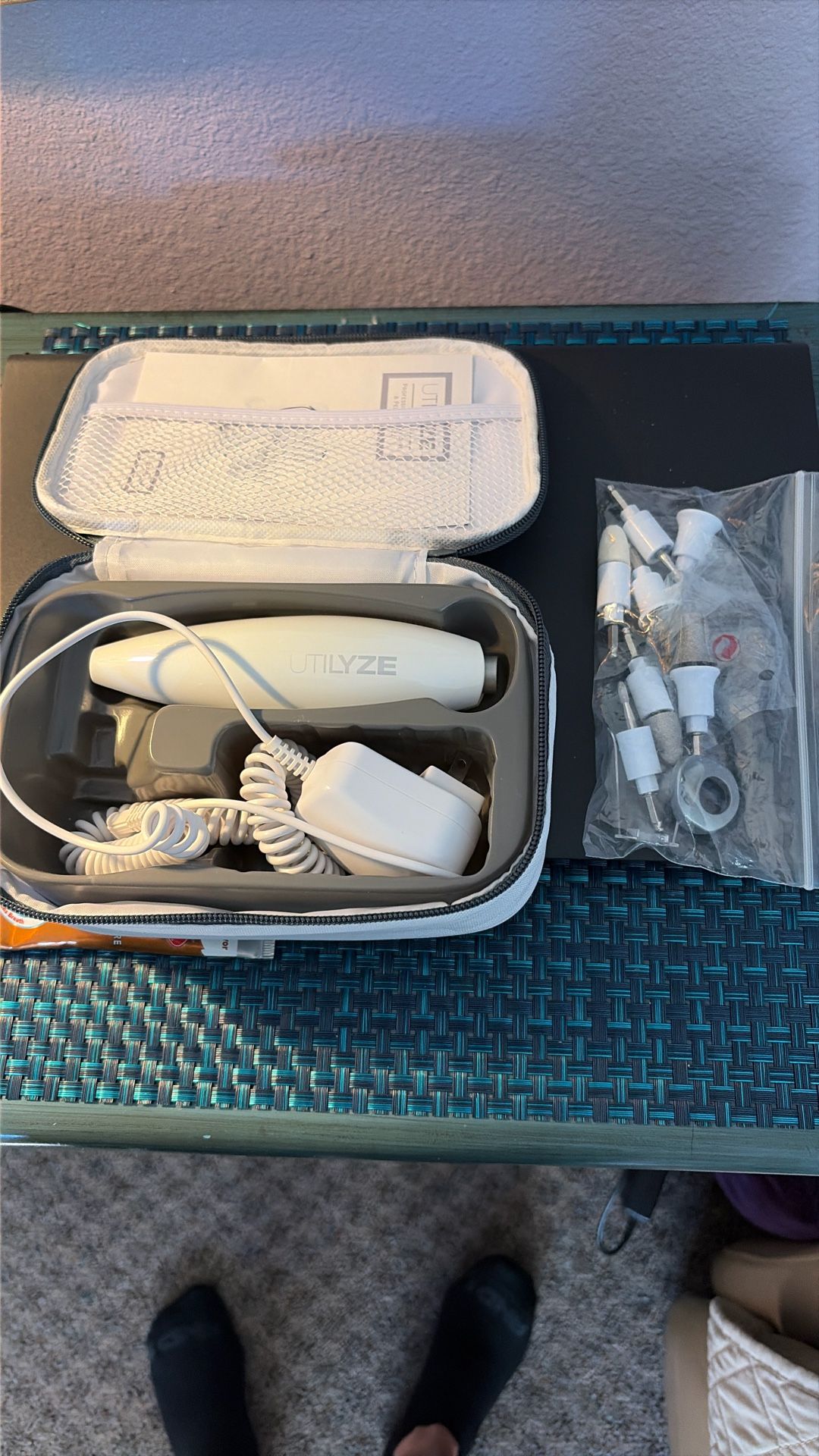 UTILYZE Manicure Pedicure Kit Comes With Charger