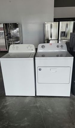 Roper Washer + Whirlpool Dryer Set – Top Load, Agitator, AutoDry