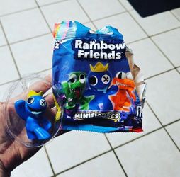 PhatMojo 2024 Rainbow Friends Mini Figures Series 2 Blue 