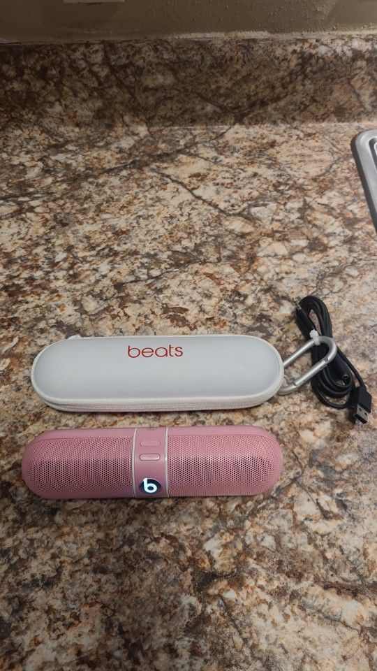 Beats By Dre Pill Speaker Pink Limited Edition