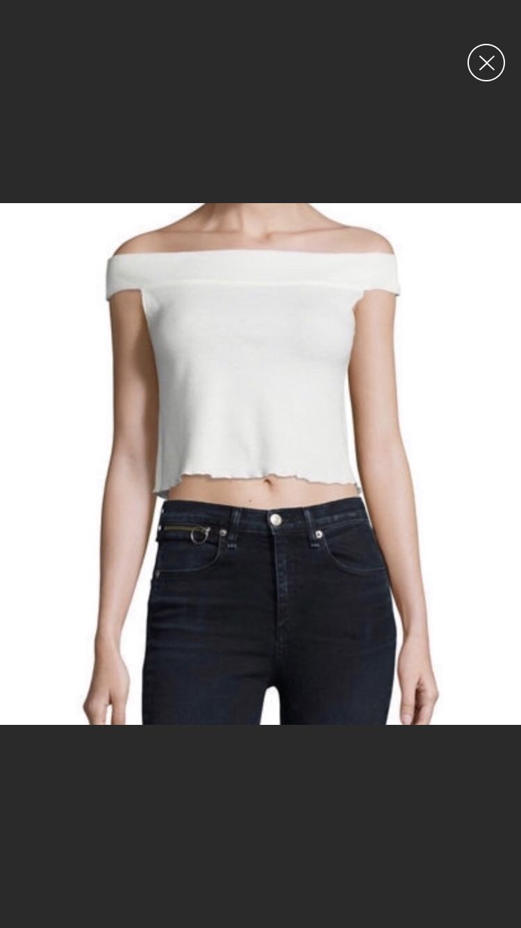 Rag and bone crop top