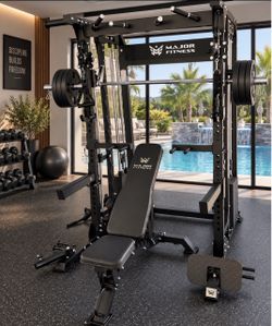 FREE Local Delivery FREE Assembly Major Fitness F22 PRO B52 PRO EVO Squat Rack Smith Machine