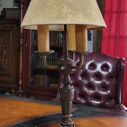 Vintage brass lamp