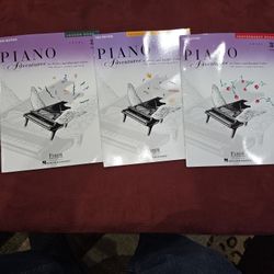 Piano Lessons Books $15.00