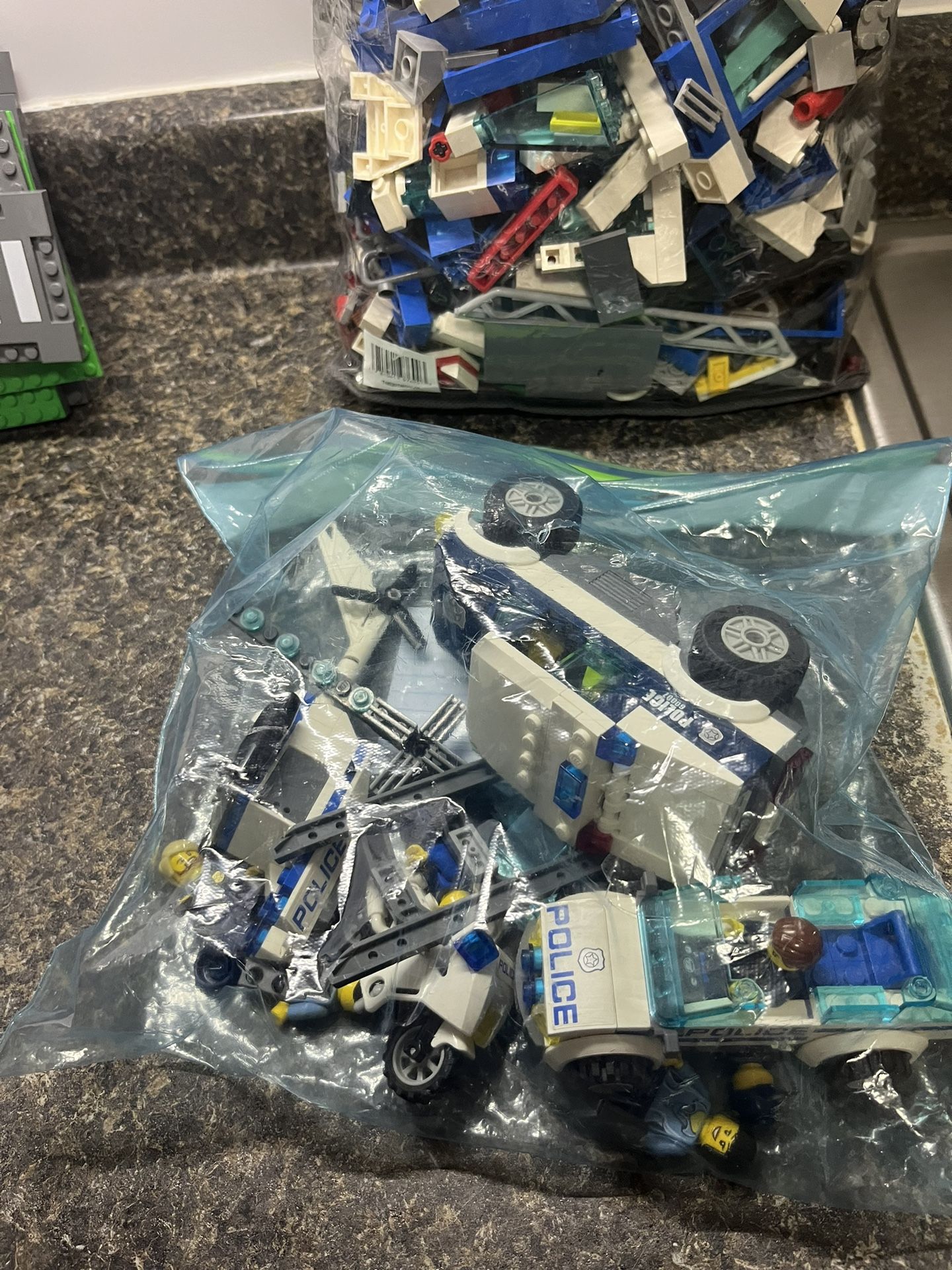 Assortment Of Lego Bricks