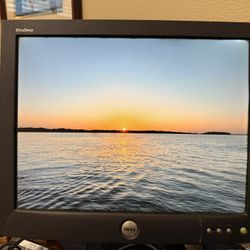 Dell E171FPb 17 LCD Monitor + POWER CORD AND VGA CABLE