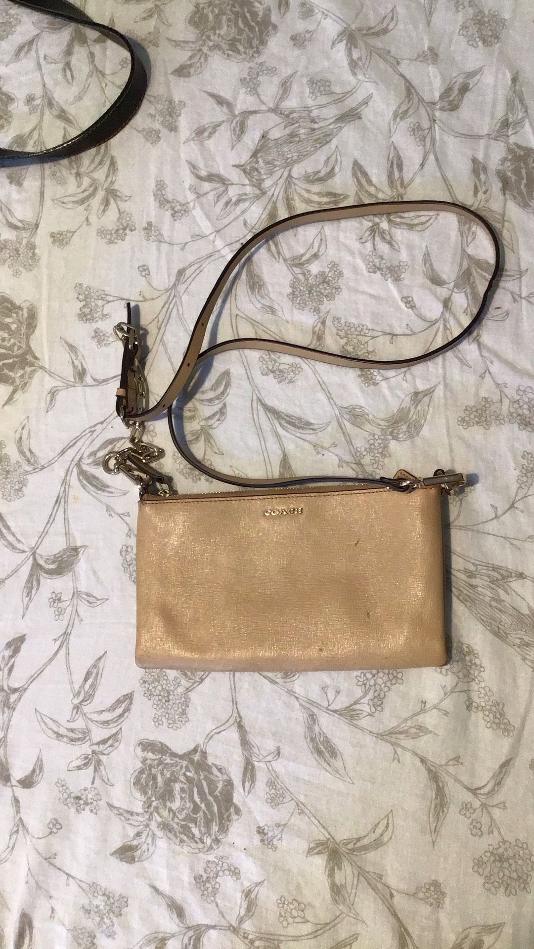 Coach Beige Crossbody