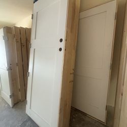 Fire rated 2 panel shaker Door