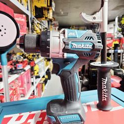 MAKITA 18V CORDLESS BRUSHLESS VARIABLE SPEED HAMMER DRILL TOOL ONLY NEW 