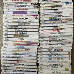 Wii video games, Zelda, donkey Kong country, Wii fit, Wii play, & more; working, pickup Waipahu 