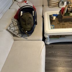 Long Sectional With Ottoman!