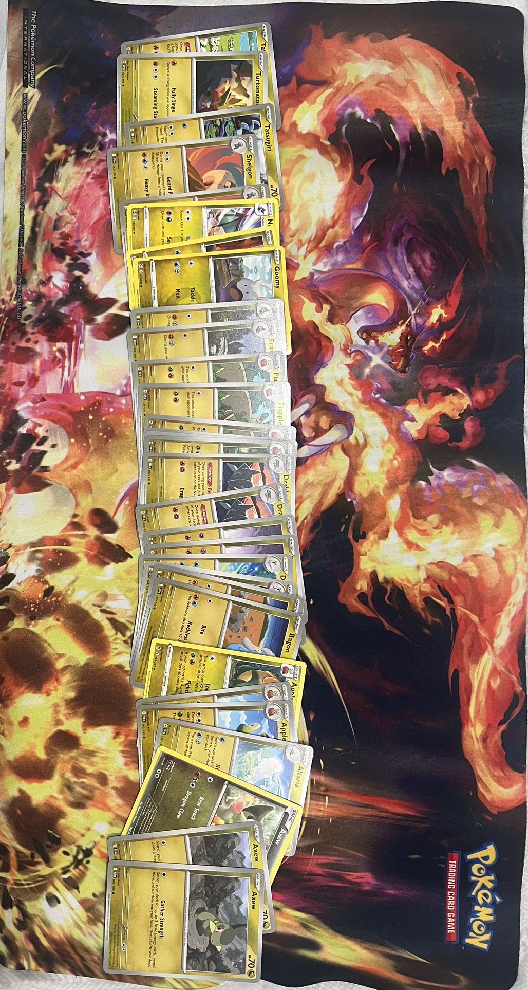 Pokemon Random Dragon Non Holo Cards Alphabetical