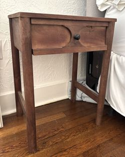 2 Nightstands Wood Brand New
