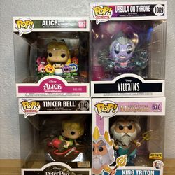 Disney Deluxe Funko Pops (Read description…)