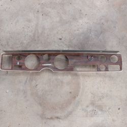 1978/79 Firebird  Gauge Cluster Bezel