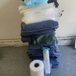 Free Moving blankets, Mattress Bags With Straps, Large Plastic bag