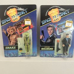 Gerry Anderson Space Precinct Figures 