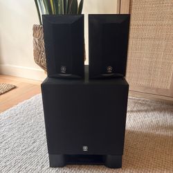 Yamaha Subwoofer & Speakers