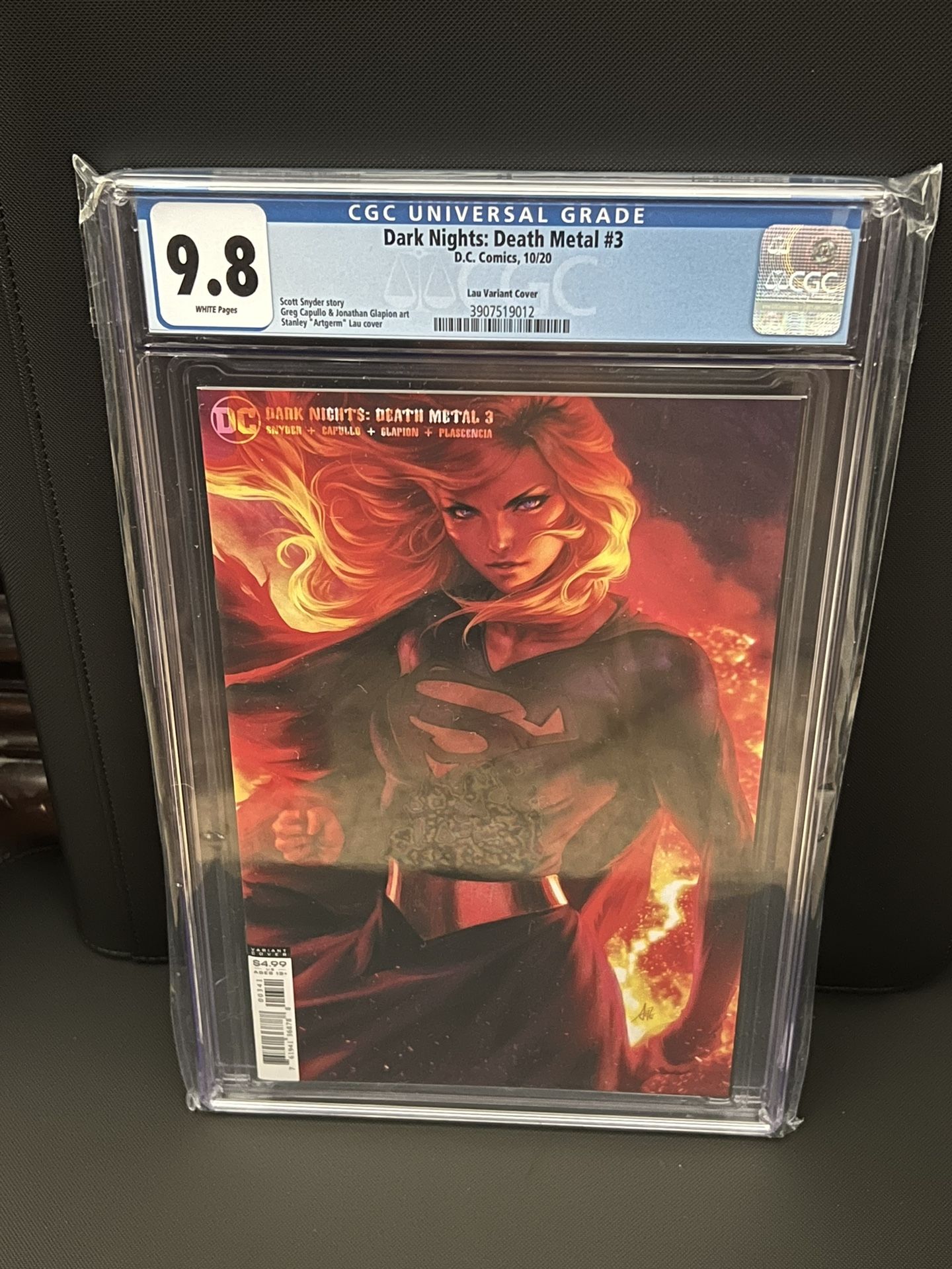 Dark Nights:Death Metal #3 Artgerm Variant Cover CGC 9.8