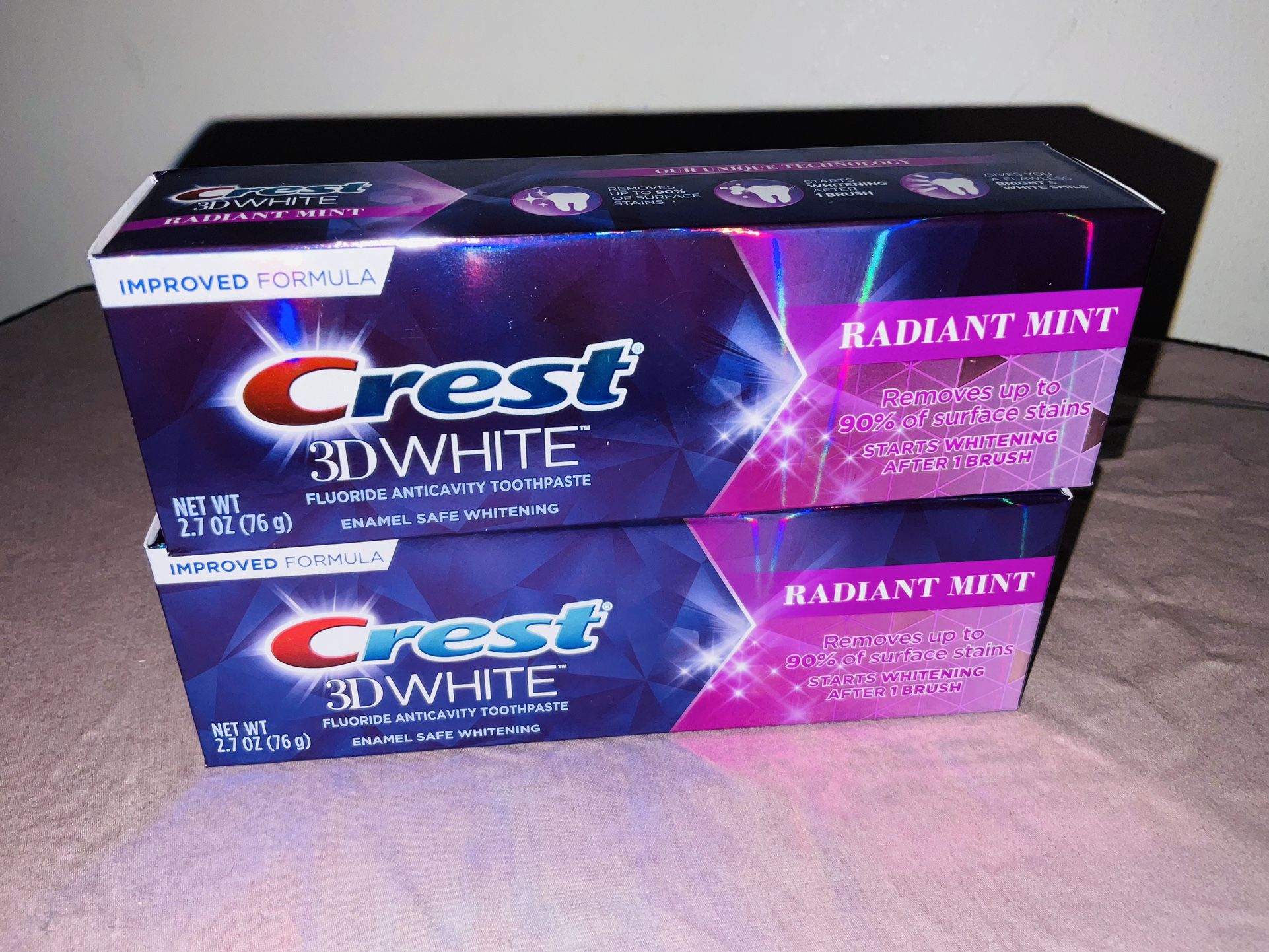 Crest 3D White Radiant Mint