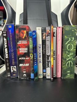 Mixed DVD and Blu-ray Movie Lot of 12