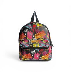 Patrick Star SpongeBob SquarePants Mini Backpack Bioworld Graffiti 11” Bag