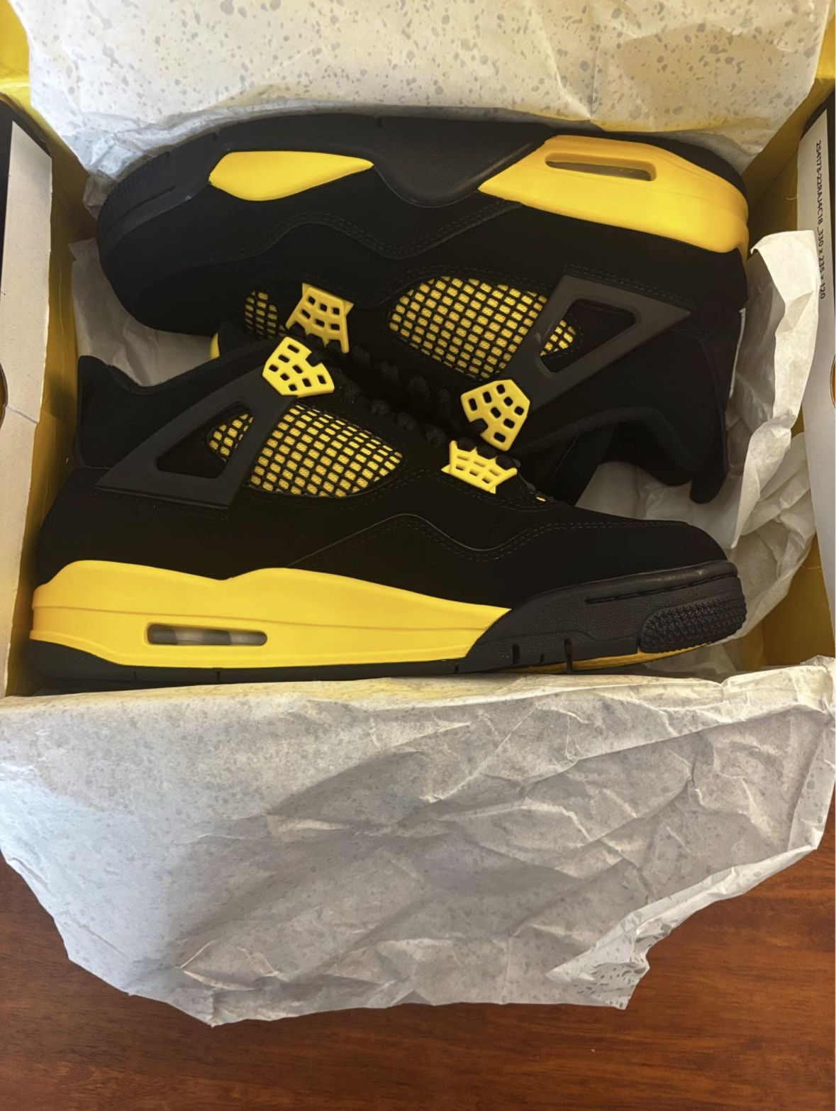 Yellow Thunder Jordan’s Never Worn 