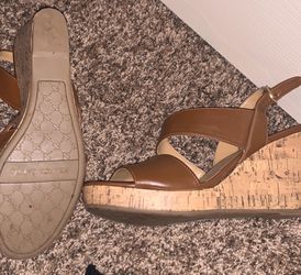 Brown Wedge Shoes