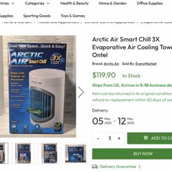 Arctic Air Smart Chill 3X (never Used)