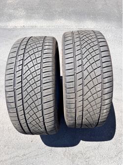 Pair (2) 285 40 22 Continental extreme contact DWS 06 plus tires