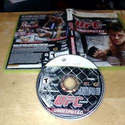 Xbox 360 Game UFC 2009 Undisputed 