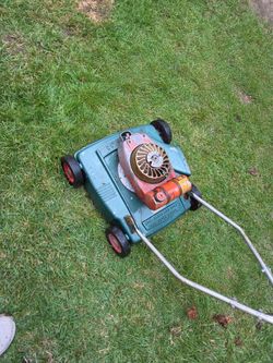 Vintage Gas-Powered Push Lawn Mower