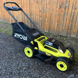 Ryobi 40V Push Lawn Mower! Like New condition! 