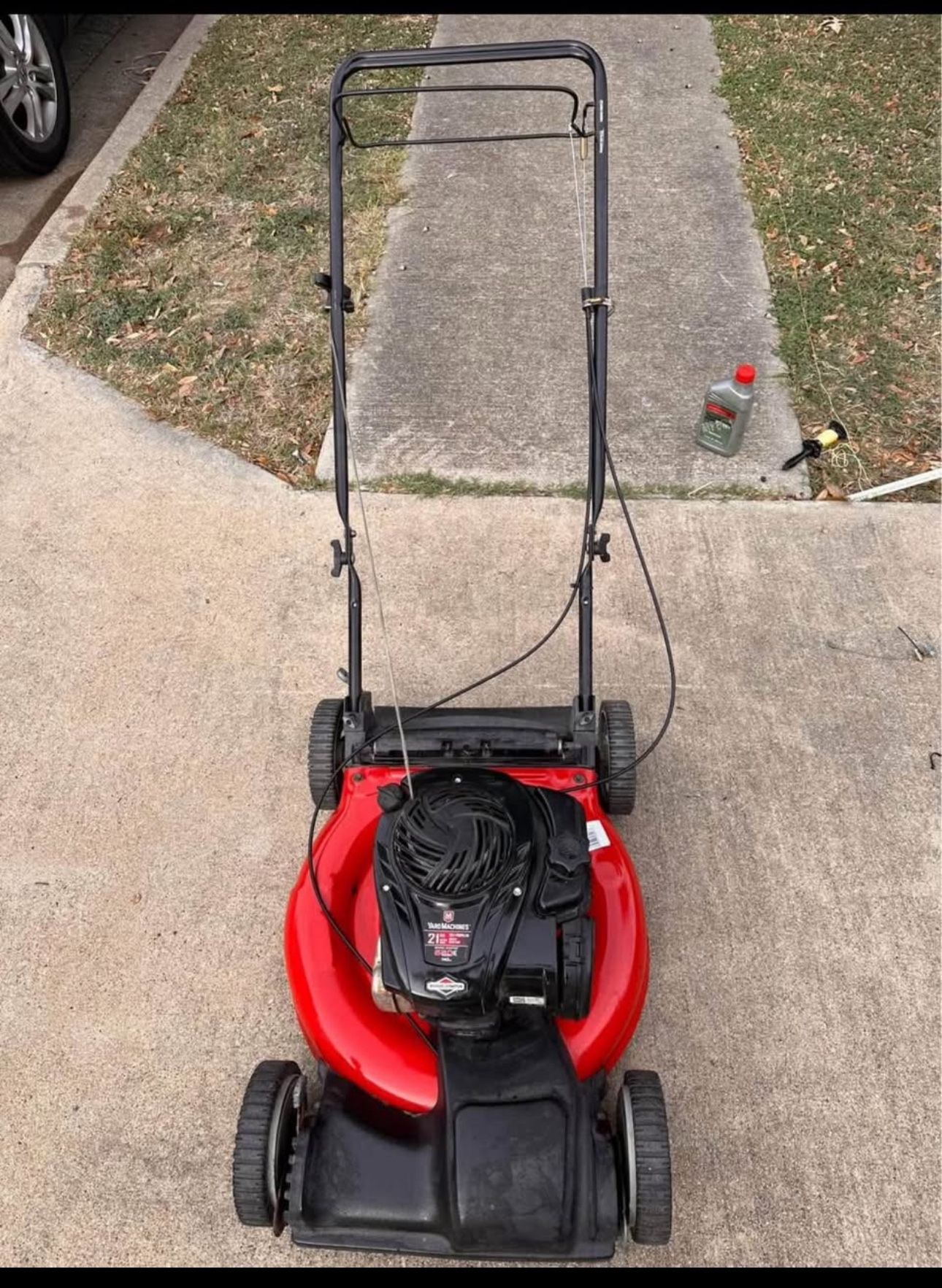 YARD MACHINES™ Lawn Mower With self propelled