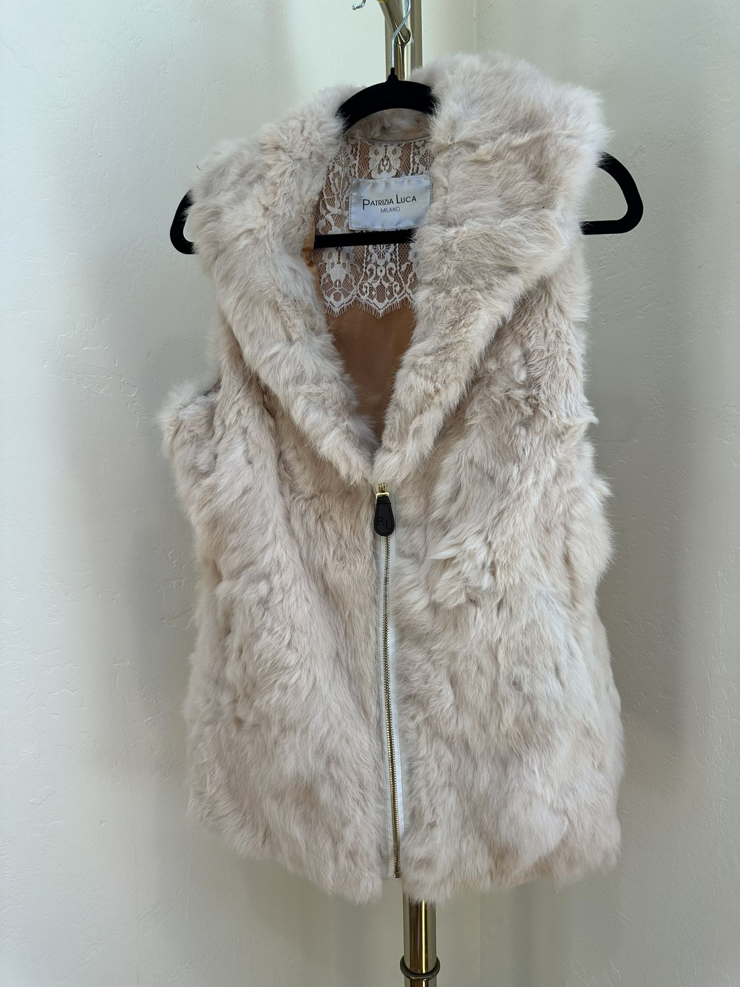 Patrizia Luca Rabbit Fur Vest