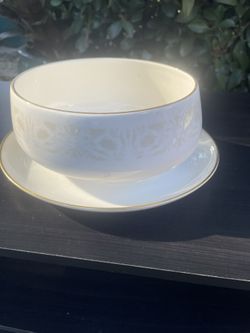 Vtg Franciscan Talisman Porcelain Gravy Boat