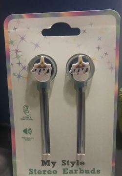 Vivitar My Style Stereo Earbuds Compatible with all 3.5mm Aux Devices NEW