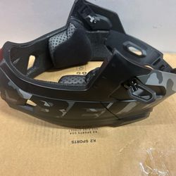 Bell Super Air R Replacement Chin Bar - Matt Black-Medium