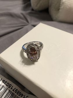 TACORI STERLING SILVER CUBIC ZIRCONIA RING