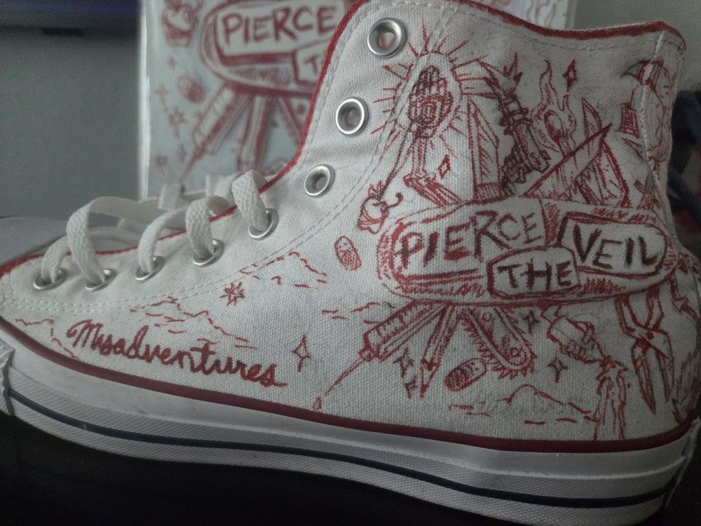 Pierve The Veil Misadventures Shoes Custom