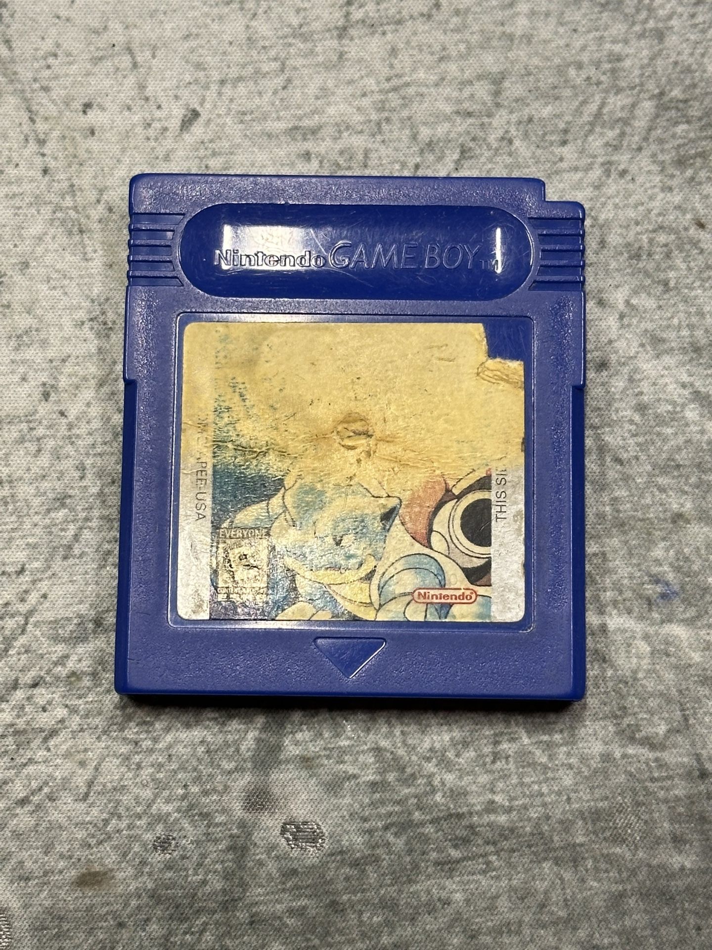 Pokémon Blue Version *new battery* 151 mons
