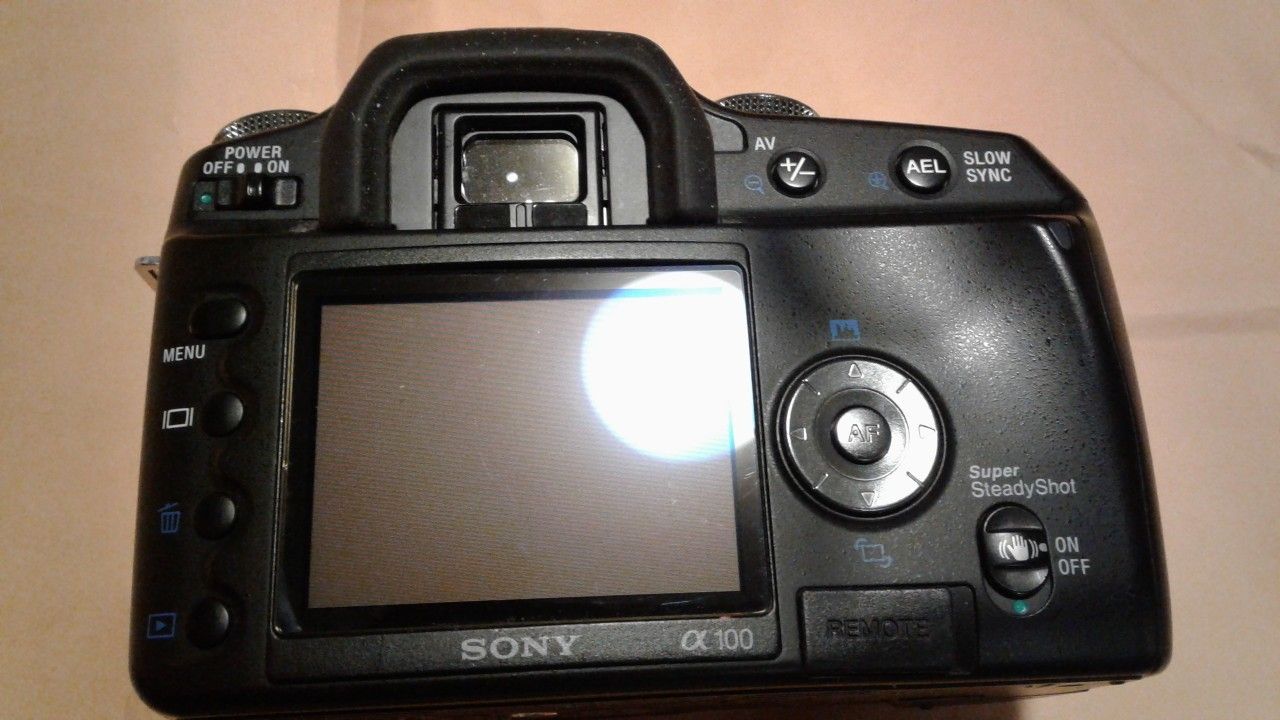 SONY DIGITAL CAMERA A100 NO LENS