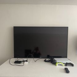 Samsung 60 inch smart TV (no base or wall mount) previously wall mounted 