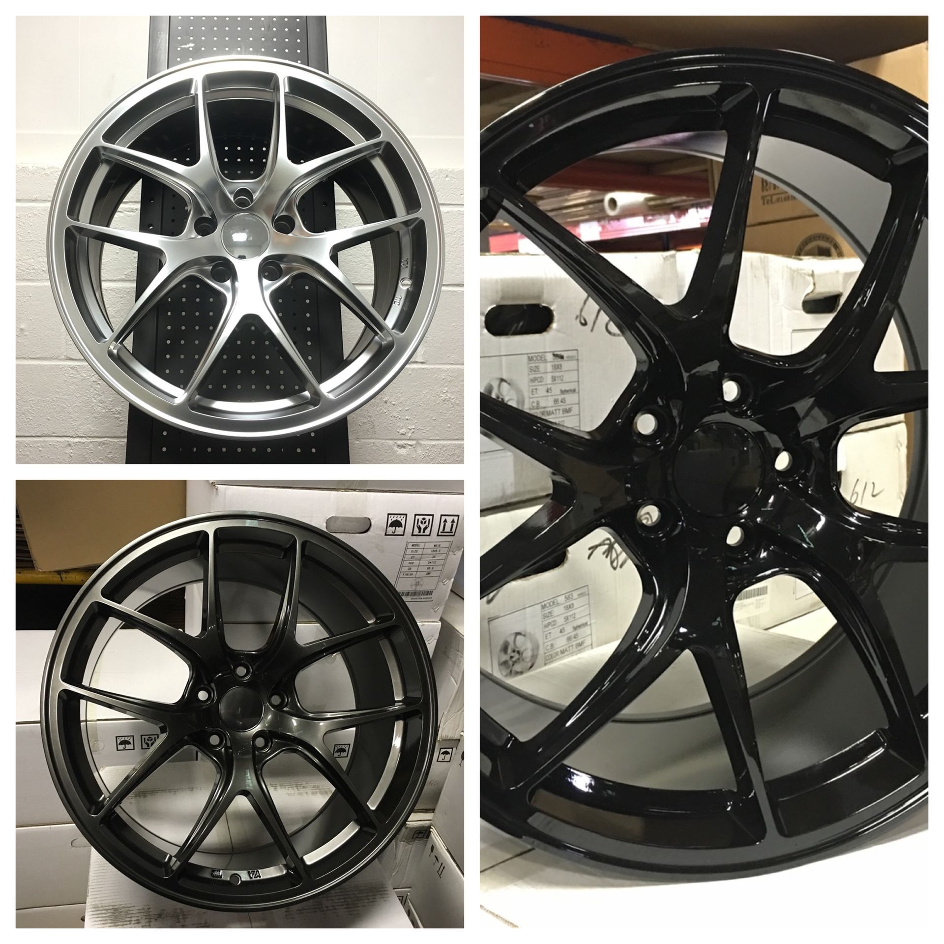 19inch Rim 5x114 5x112 5x120 (only 50 down payment/ no credit check)