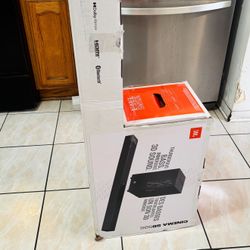 JBL Soundbar Home Theater  {Cinema SB595} 3.1.2 Dolby Atmos 3D Surround Sound ≈ 430 W, Powerful Bass, Bluetooth