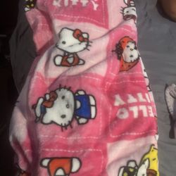 Hello kitty blanket