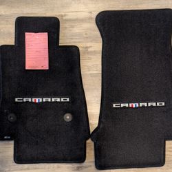Customized Floor Mats for 6th Gen Camaro Coupe